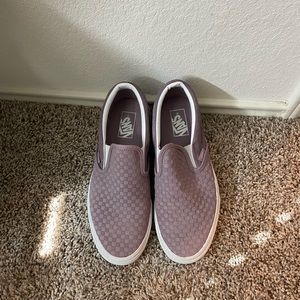 Lavender Vans size 10.5 (9 mens)